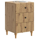 Natskab med skuffe Artisan-eg 43x 41 x 66,5 cm Konstrueret træ