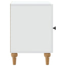 Natskab 2 pcs Hvid 43 x 34,5 x 50 cm Konstrueret træ