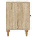 Natskab 2 pcs Sonoma-eg 43 x 34,5 x 50 cm Konstrueret træ