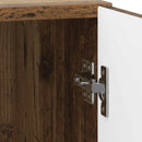 Natskab 2 pcs Gammelt træ 43 x 34,5 x 50 cm Konstrueret træ