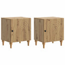 Natskab 2 pcs Artisan-eg 43 x 34,5 x 50 cm Konstrueret træ