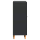 Sideboard Sort 66 x 34,5 x 90 cm Konstrueret træ