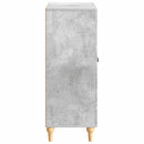 Sideboard Betongrå 66 x 34,5 x 90 cm Konstrueret træ