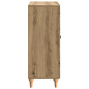 Sideboard Artisan-eg 66 x 34,5 x 90 cm Konstrueret træ