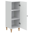 Sideboard Hvid 33 x 34,5 x 90 cm Konstrueret træ