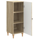 Sideboard Sonoma-eg 33 x 34,5 x 90 cm Konstrueret træ