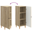 Sideboard Sonoma-eg 33 x 34,5 x 90 cm Konstrueret træ