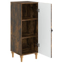 Sideboard Røget eg 33 x 34,5 x 90 cm Konstrueret træ