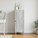 Sideboard Grå sonoma-eg 33 x 34,5 x 90 cm Konstrueret træ