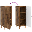 Sideboard Gammelt træ 33 x 34,5 x 90 cm Konstrueret træ