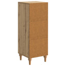 Sideboard Artisan-eg 33 x 34,5 x 90 cm Konstrueret træ
