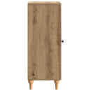 Sideboard Artisan-eg 33 x 34,5 x 90 cm Konstrueret træ