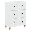 Skuffeskab Hvid 66 x 34,5 x 90 cm Konstrueret træ
