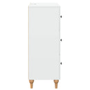 Skuffeskab Hvid 66 x 34,5 x 90 cm Konstrueret træ