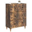 Skuffeskab Røget eg 66 x 34,5 x 90 cm Konstrueret træ