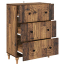 Skuffeskab Gammelt træ 66 x 34,5 x 90 cm Konstrueret træ
