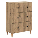 Skuffeskab 66 x 34,5 x 90 cm Konstrueret træ Artisan-eg