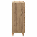 Skuffeskab 66 x 34,5 x 90 cm Konstrueret træ Artisan-eg