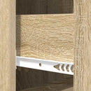 Skuffeskab Sonoma-eg 33 x 34,5 x 90 cm Konstrueret træ