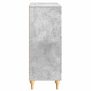 Sideboard med skuffe Betongrå 66 x 34,5 x 90 cm Konstrueret træ
