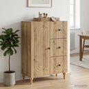 Sideboard Artisan-eg 66 x 34,5 x 90 cm Konstrueret træ