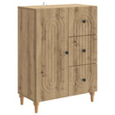 Sideboard Artisan-eg 66 x 34,5 x 90 cm Konstrueret træ