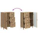 Sideboard Artisan-eg 66 x 34,5 x 90 cm Konstrueret træ