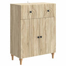 Sideboard Sonoma-eg 66 x 34,5 x 90 cm Konstrueret træ