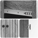 Sideboard Grå sonoma-eg 66 x 34,5 x 90 cm Konstrueret træ