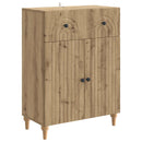 Sideboard Artisan-eg 66 x 34,5 x 90 cm Konstrueret træ