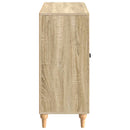 Sideboard Sonoma-eg 89 x 34,5 x 80 cm Konstrueret træ