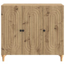 Sideboard Artisan-eg 89 x 34,5 x 80 cm Konstrueret træ