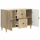 TV-skab med skuffe Sonoma-eg 89 x 34,5 x 60 cm Konstrueret træ