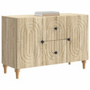 TV-skab med skuffe Sonoma-eg 89 x 34,5 x 60 cm Konstrueret træ
