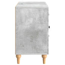 TV-skab med skuffe Betongrå 89 x 34,5 x 60 cm Konstrueret træ
