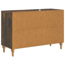 TV-skab Røget eg 89 x 34,5 x 60 cm Konstrueret træ