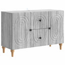 TV-skab Grå sonoma-eg 89 x 34,5 x 60 cm Konstrueret træ