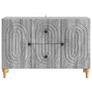 TV-skab Grå sonoma-eg 89 x 34,5 x 60 cm Konstrueret træ