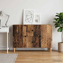 TV-skab Gammelt træ 89 x 34,5 x 60 cm Konstrueret træ