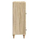 Sideboard Sonoma-eg 66 x 34,5 x 95 cm Konstrueret træ