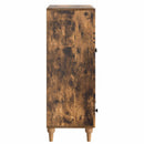 Sideboard med skuffe Røget eg 66 x 34,5 x 95 cm Konstrueret træ