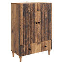 Sideboard Gammelt træ 66 x 34,5 x 95 cm Konstrueret træ