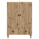 Sideboard Artisan-eg 66 x 34,5 x 95 cm Konstrueret træ
