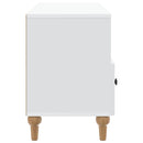 TV-skab Hvid 102 x 34,5 x 50 cm Konstrueret træ