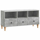 TV-skab BetonGrå 102 x 34,5 x 50 cm Konstrueret træ