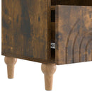 TV-skab Røget Eg 102 x 34,5 x 50 cm Konstrueret træ