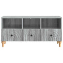 TV-skab Grå Sonoma 102 x 34,5 x 50 cm Konstrueret træ