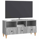 TV-skab Grå Sonoma 102 x 34,5 x 50 cm Konstrueret træ
