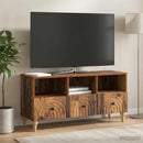 TV-skab Gammelt træ 102 x 34,5 x 50 cm Konstrueret træ