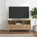 TV-skab 102 x 34,5 x 50 cm Artisan Eg Konstrueret træ